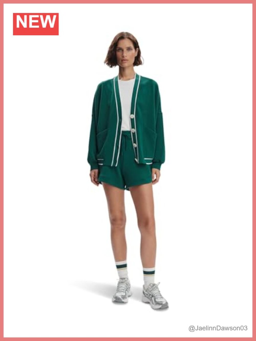 Oversized V-Neck Dolman Sleeve Cardigan Sweater